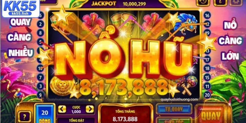 Luật chơi và cơ chế nổ hũ tại KK55